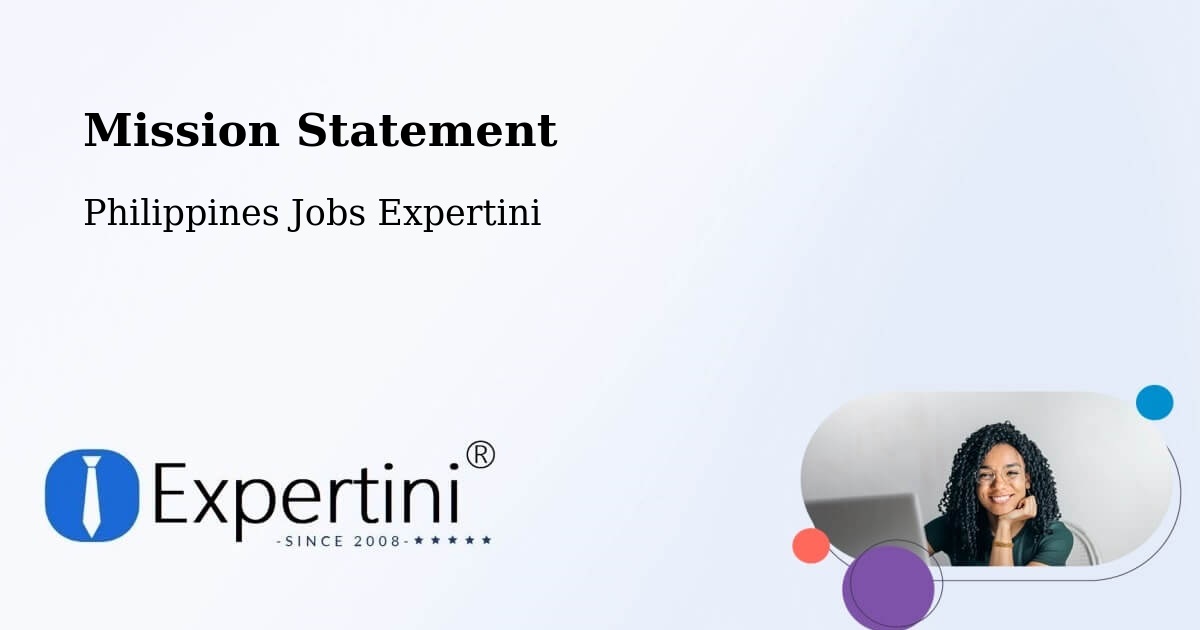 Corporate Mission – Paco - Philippines Jobs Expertini