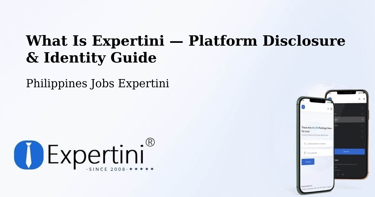 What Is Expertini — Platform Disclosure & Identity Guide – Paco